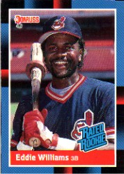 1988 Donruss Baseball Cards    046      Eddie Williams RC